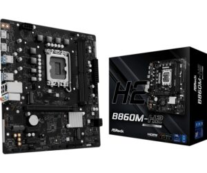 ASRock B860M-H2 1851 mATX HDMI DDR5 - 90-MXBS00-A0UAYZ