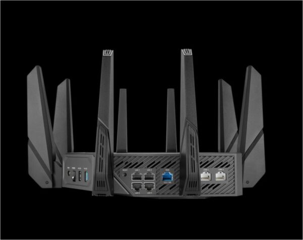 Asus Quad-band WiFi Gaming Router GT-AXE16000; Network Standard: WiFi 6