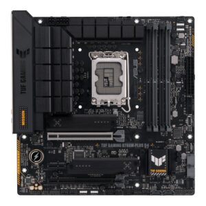 ASUS TUF GAMING B760M-PLUS D4. Processor manufacturer: Intel - 90MB1DI0-M1EAY0