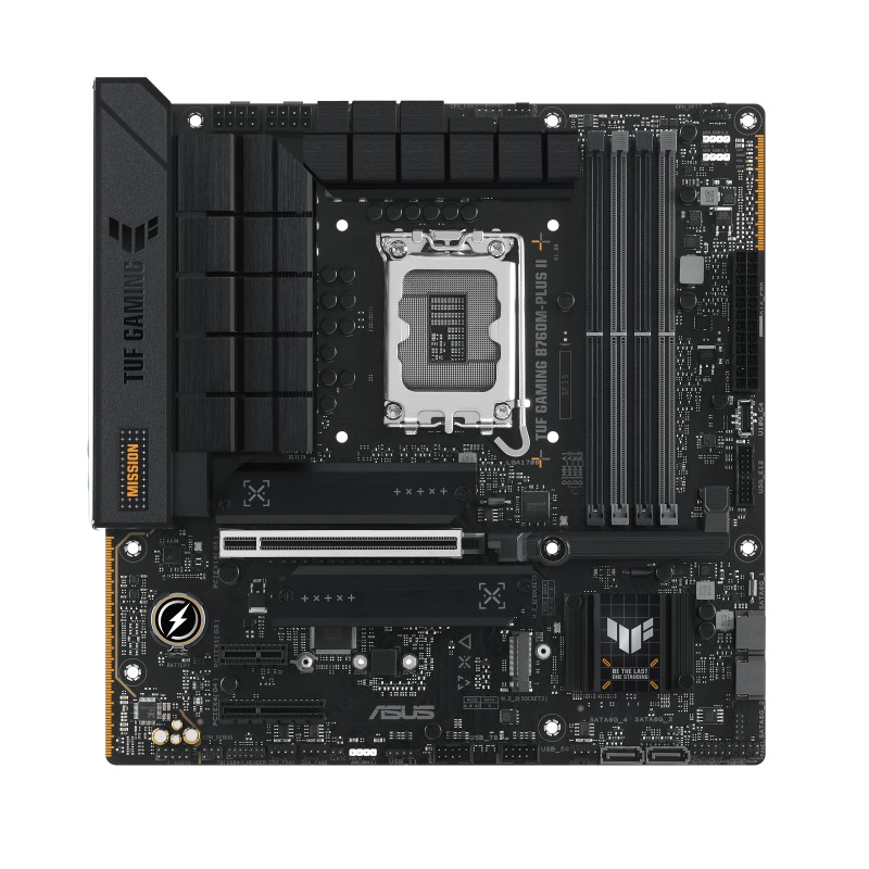 ASUS TUF GAMING B760M-PLUS II. Processor manufacturer: Intel - 90MB1HD0-M0EAY0 ASUS TUF GAMING B760M-PLUS II. Processor manufacturer: Intel - 90MB1HD0-M0EAY0