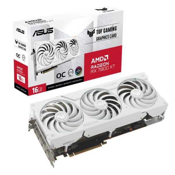 Graphic Engine AMD Radeon™ RX 7800 XT Bus Standard - TUF-RX7800XT-O16G-WHITE-GAMING