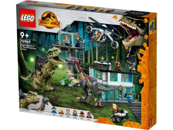 ATAC GIGANOTOZAUR & THERIZINOSAUR, 76949 - LEGO76949