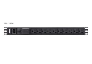 ATEN PE0118SG. Tipuri de PDU: De bază, Capacitate portbagaj: 1U - PE0118SG-AT-G
