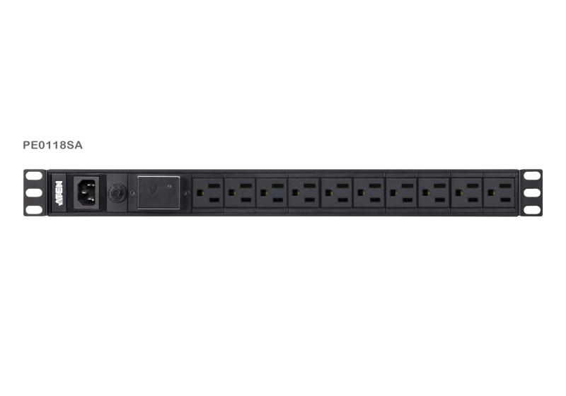 ATEN PE0118SG. Tipuri de PDU: De bază, Capacitate portbagaj: 1U - PE0118SG-AT-G-01 ATEN PE0118SG. Tipuri de PDU: De bază, Capacitate portbagaj: 1U - PE0118SG-AT-G - imagine 1