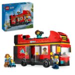 AUTOBUZ TURISTIC ROSU CU ETAJ LEGO 60407 - LEGO60407