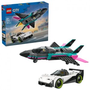AVION CU REACTIE VS MASINA LEGO60489