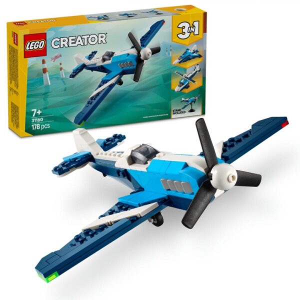 AVION DE CURSE 3IN1, LEGO 31160 - LEGO31160