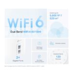 AX1500 Whole Home Mesh Wi-Fi 6 System SPEED: 300 - DECO X10(3-PACK)