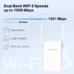 AX1500 Wi-Fi Range Extender SPEED: 300 Mbps at 2.4 - ME60X