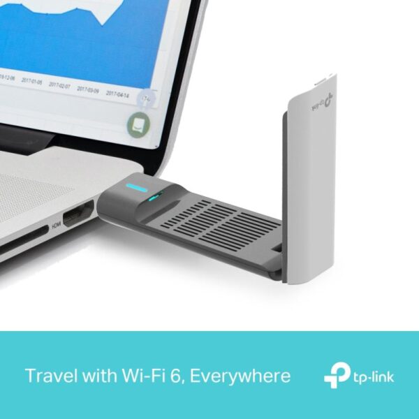 AX3000 High Gain Dual Band Wi-Fi 6 USB Adapter - ARCHER TX50UH