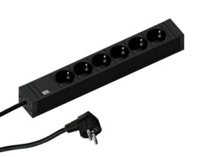Bachmann Connect Line 6xCEE7/3 cordon 3,0m 3G2,5mm² CEE7/7 - 420.0253