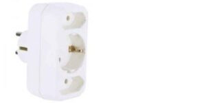 BACHMANN Multistecker 2xEURO + 1xCEE7/3 alb - BM-920.270