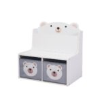 Bancuta cu spatiu de depozitare jucarii si carti Bear, U-Grow - UG-74BEAR - imagine 2