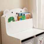 Bancuta cu spatiu de depozitare jucarii si carti Bear, U-Grow - UG-74BEAR - imagine 8