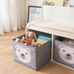 Bancuta cu spatiu de depozitare jucarii si carti Bear, U-Grow - UG-74BEAR - imagine 9