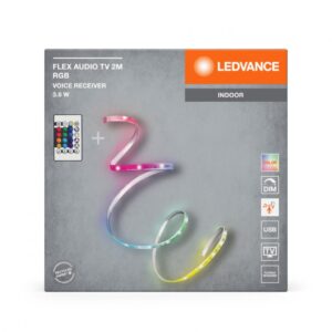 Banda LED RGB pentru TV Ledvance FLEX MOOD LIGHT, 3.6W, 5V, 50 lm - 000004099854095368