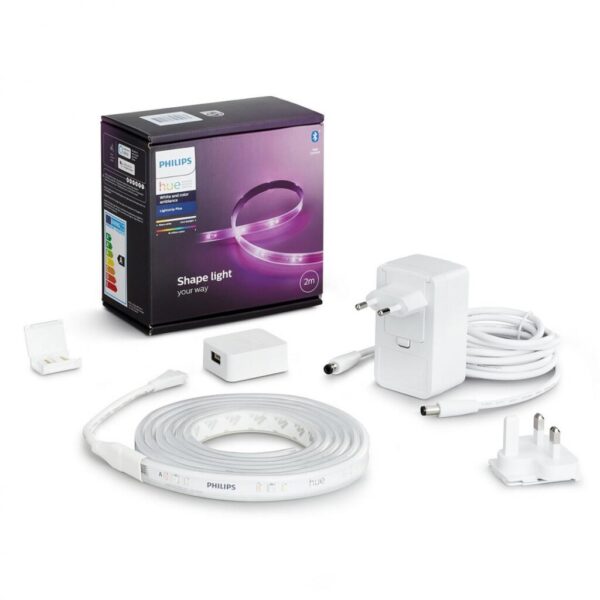 Banda LED RGBW inteligenta Philips Hue Lightstrip Plus - 000008718699703424