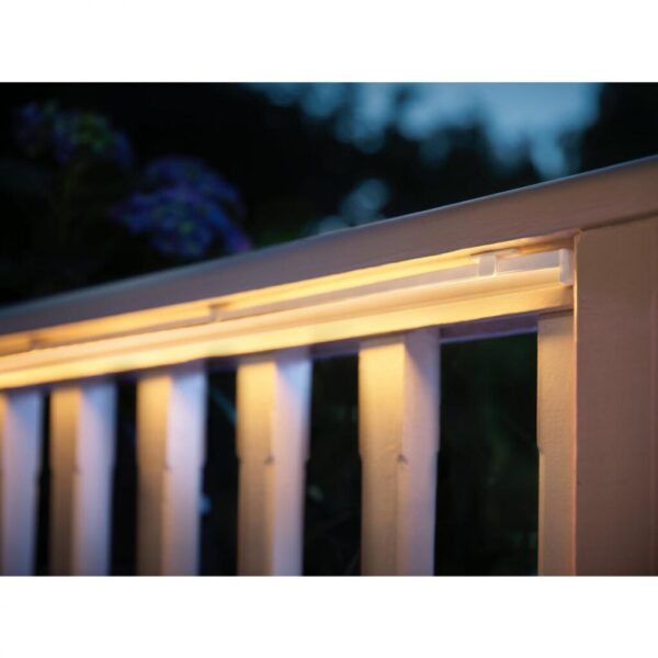 Banda LED RGBW pentru exterior Philips Hue, 37.5W, IP67 - 000008718699709853