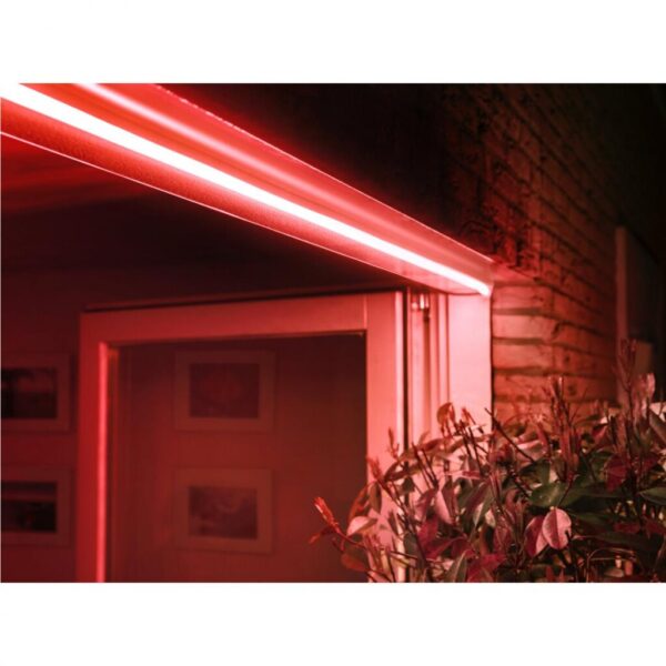 Banda LED RGBW pentru exterior Philips Hue, 37.5W, IP67 - 000008718699709853