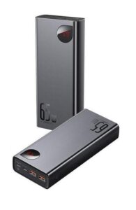 Baterie externa Baseus Adaman Metal, 20000mAh, PD 3.0 + QC 3.0 65W - PPIMDA-D01