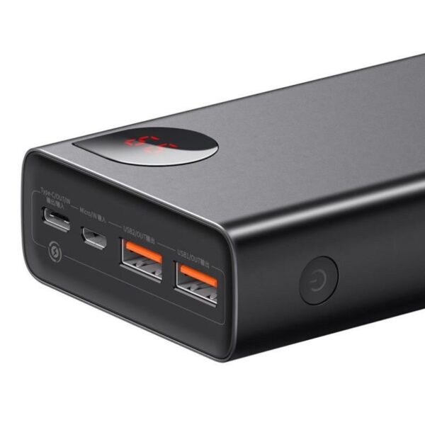 Baterie externa Baseus Adaman Metal, 20000mAh, PD 3.0 + QC 3.0 65W - PPIMDA-D01