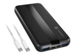Baterie externa Natec, capacitate 10000 mAh, 3 porturi USB - NPB-2294