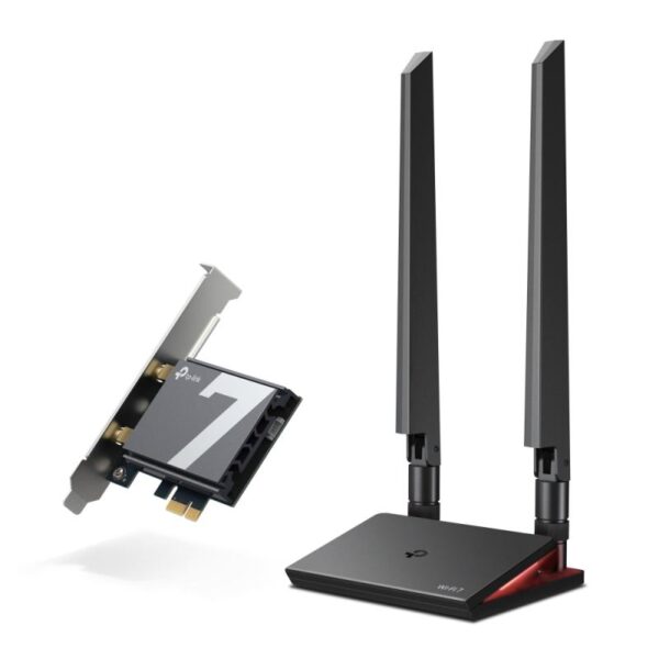 BE9300 Tri-Band Wi-Fi 7 Bluetooth PCI Express Adapter SPEED - ARCHER TBE550E