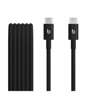 Beats USB-C to USB-C Woven Cable (1.5 m) - Bolt Black - MDGA4ZM/A