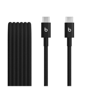 Beats USB-C to USB-C Woven Cables (1.5 m) - Bolt Black (2-Pack) - MDGC4ZM/A