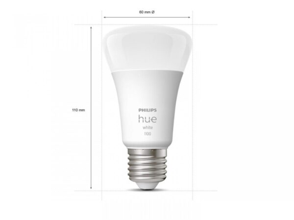 Bec LED inteligent Philips Hue, Bluetooth, Zigbee, A60, E27 - 000008719514288232