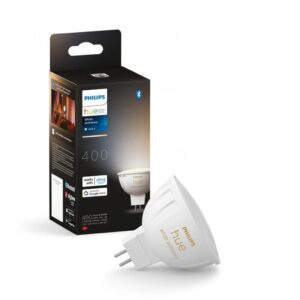 Bec LED inteligent Philips Hue MR16, Bluetooth, GU5.3, 12V, 5.1W - 000008719514491342
