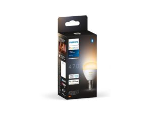 Bec LED inteligent Philips Hue P45, Bluetooth, E14, 5.1W, 470 lm - 000008719514491106