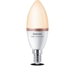 Bec LED inteligent Philips, lumanare, Wi-Fi, Bluetooth, C37, E14 - 000008719514372382