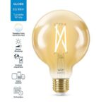 Bec LED inteligent vintage auriu WiZ Filament Whites - 000008718699786793