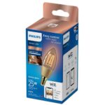 Bec LED inteligent vintage Philips filament chihlimbariu, Wi-Fi - 000008719514372085