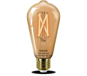 Bec LED inteligent vintage Philips filament chihlimbariu, Wi-Fi - 000008719514372269