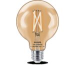 Bec LED inteligent vintage Philips filament transparent, Wi-Fi - 000008719514372184