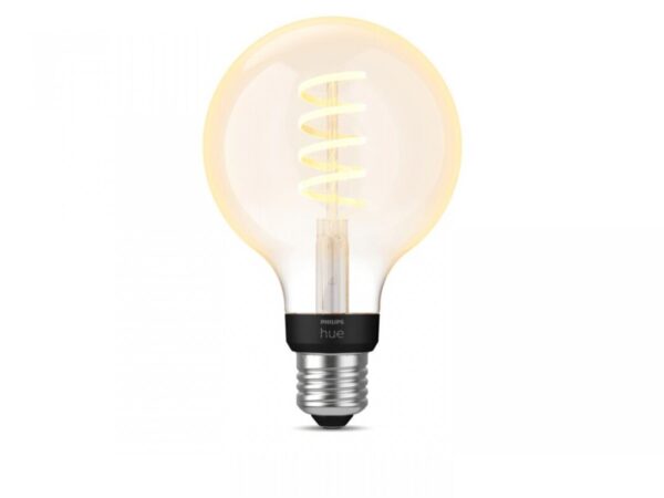 Bec LED inteligent vintage Philips Hue Filament Glob, Bluetooth - 000008719514301481