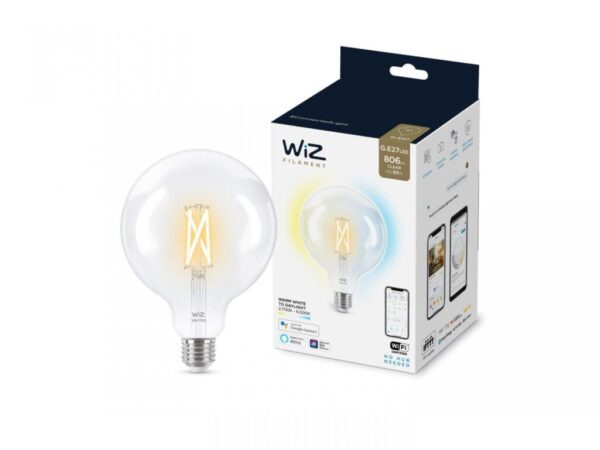 Bec LED inteligent vintage WiZ Filament Whites Philips - 000008718699786717