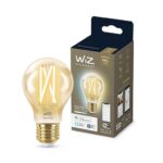 Bec LED inteligent vintage WiZ Filament Whites, Wi-fi, A60, E27 - 000008718699787219
