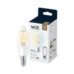 Bec LED inteligent vintage WiZ Filament Whites, Wi-Fi, C35, E14 - 000008718699787196