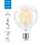 Bec LED inteligent vintage WiZ Filament Whites, Wi-Fi, G95, E27 - 000008718699786694