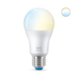 Bec LED inteligent WiZ Whites, Wi-Fi, A60, E27, 8W (60W) - 000008718699787035