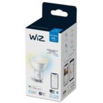Bec LED inteligent WiZ Whites, Wi-Fi, GU10, 4.9W (50W), 220-240V - 000008718699787110 - imagine 2