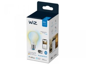 Bec LED inteligent WiZ, Wi-Fi, Bluetooth, A60, E27, 7W (60W), 806 lm - 000008719514552081