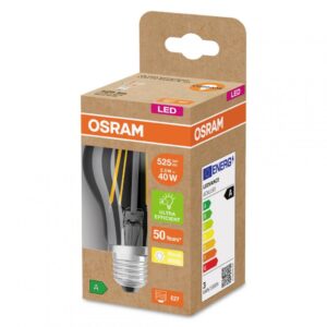Bec LED Osram Classic A60, Ultra Efficient Light, E27, 2.5W (40W) - 000004099854009952