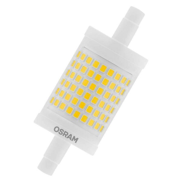 Bec LED Osram DIM LINE, R7s, 12W (100W), 1521 lm, lumina calda (2700K) - 000004058075432536