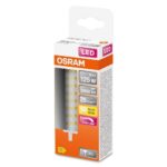 Bec LED Osram DIM LINE, R7s, 16W (125W), 2000 lm, lumina calda (2700K) - 000004058075432550