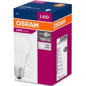 Bec Led Osram, E27, LED VALUE Classic A, 10W (75W) 230V - 000004052899971035