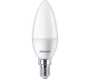 Bec LED Philips B35, E14, 5W (40W), 470 lm, lumina neutra (4000K) - 000008719514313323